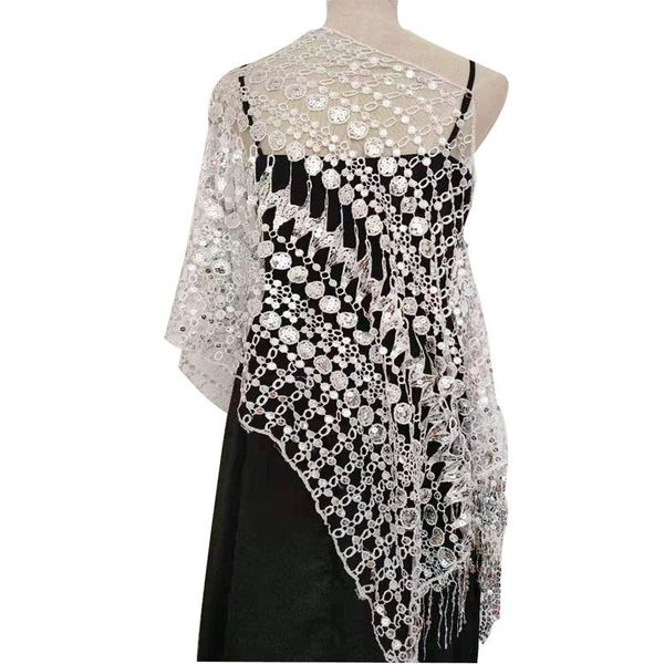 5 colors sequin glitter evening dress shawl women gold black boleros shrugs wraps bridal bridesmaid wedding shawl bolero cape, Blue;gray 
5 colors sequin glitter evening dress shawl women gold black boleros shrugs wraps bridal bridesmaid wedding shawl bolero cape, Blue;gray