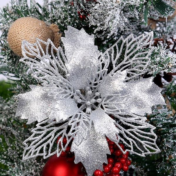5pcs flower glitter artificial flowers 2020 xmas tree ornaments home merry christmas pendant decorations d07
5pcs flower glitter artificial flowers 2020 xmas tree ornaments home merry christmas pendant decorations d07