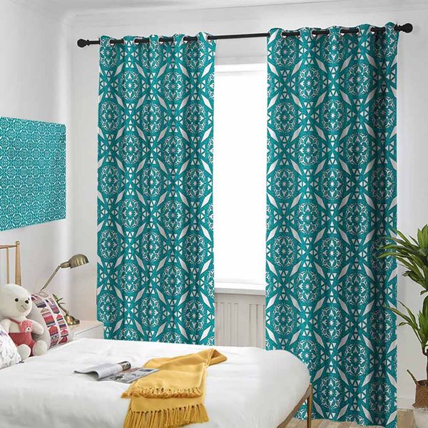 thermal insulated room darkening window shade moroccan geometrical style illustration with oriental floral swirl details curtain
thermal insulated room darkening window shade moroccan geometrical style illustration with oriental floral swirl details curtain