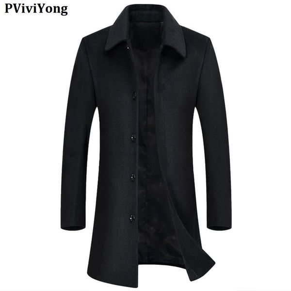 men's wool & blends pviviyong 2021 arrival trench long coat men, casual jackets men parka plus-size m-7xl 1716, Black
men's wool & blends pviviyong 2021 arrival trench long coat men, casual jackets men parka plus-size m-7xl 1716, Black