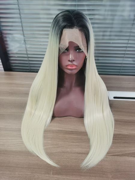 lx brand 26inch 180%density ombre blond long straight synthetic lace front wig for women with baby hair heat resistant fiber daily wigsfacto, Black
lx brand 26inch 180%density ombre blond long straight synthetic lace front wig for women with baby hair heat resistant fiber daily wigsfacto, Black