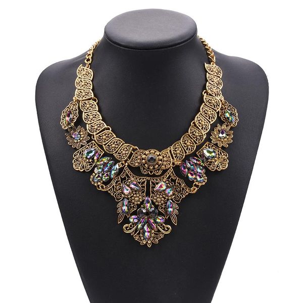 luxury vintage big choker necklace women alloy punk hollow crystal large collar necklace ethnic retro, Golden;silver
luxury vintage big choker necklace women alloy punk hollow crystal large collar necklace ethnic retro, Golden;silver