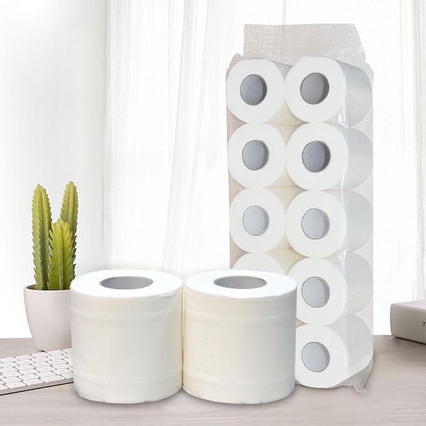 10 rolls paper towels soft toilet paper three layer paper towels soft household bedroom kitchen cooktissue cleaning wmtbfi 
10 rolls paper towels soft toilet paper three layer paper towels soft household bedroom kitchen cooktissue cleaning wmtbfi