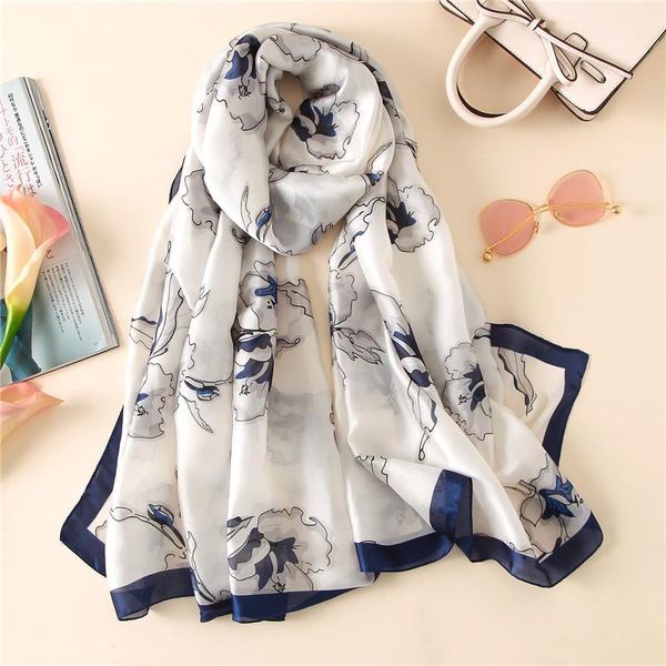 2020 summer elegant women scarf fashion soft print silk scarves pashmina bandanas lady sjaal winter scarves beach stoles wmtlyx bdesybag, Blue;gray
2020 summer elegant women scarf fashion soft print silk scarves pashmina bandanas lady sjaal winter scarves beach stoles wmtlyx bdesybag, Blue;gray