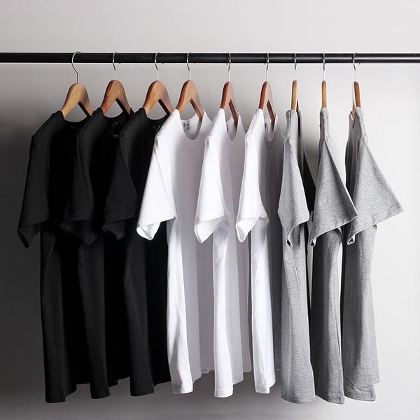 sport black grey white 100% cotton t shirt new fashion men's solid color t-shirts o neck classical men tshirt
sport black grey white 100% cotton t shirt new fashion men's solid color t-shirts o neck classical men tshirt
