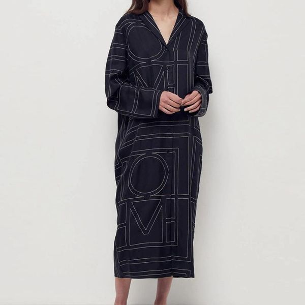 casual dresses geometric embroidery women dress early autumn long sleeve turn-down collar loose lady midi, Black;gray
casual dresses geometric embroidery women dress early autumn long sleeve turn-down collar loose lady midi, Black;gray