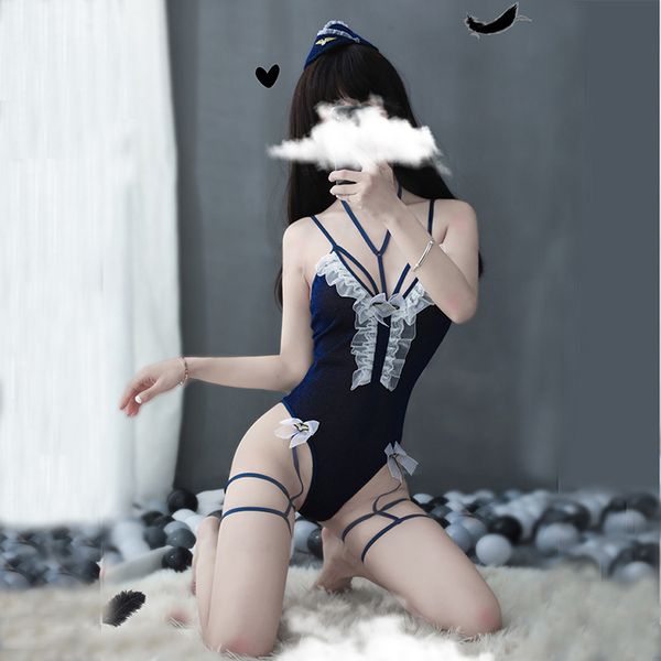 new style underwear open file hidden button off uniform suit stewardess clothing stewardess dress lovers clothes, White;black
new style underwear open file hidden button off uniform suit stewardess clothing stewardess dress lovers clothes, White;black