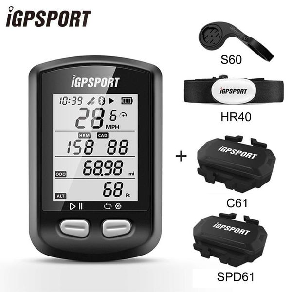 Igpsport Cycling Computer Igs10 Ant+ Bluetooth 4.0 Waterproof Ipx6 Wireless Sports Gps Computer Bike Speedometer Bicycle Sensor