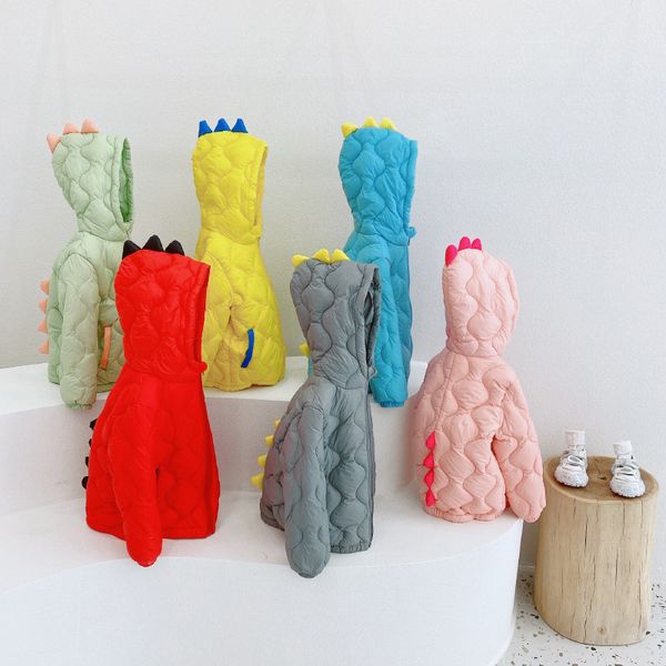 down jacket, little dinosaur cartoon, cute middle small children's coat, autumn and winter new baby's clothes are fashionable, Blue;gray
down jacket, little dinosaur cartoon, cute middle small children's coat, autumn and winter new baby's clothes are fashionable, Blue;gray