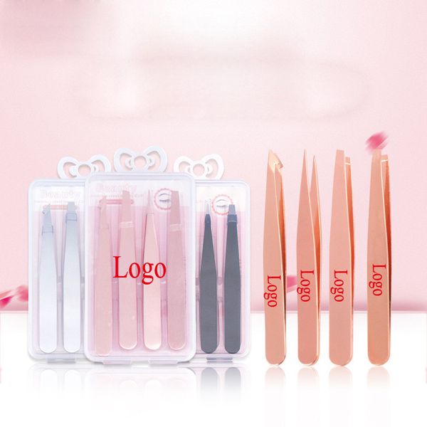 mp042 stainless steel eyelash tweezers tools 4pcs precision eyebrow tweezers makeup kit sets for with box oem private label
mp042 stainless steel eyelash tweezers tools 4pcs precision eyebrow tweezers makeup kit sets for with box oem private label
