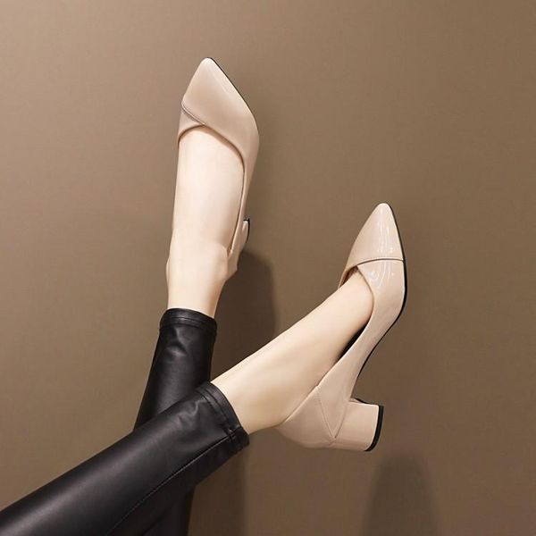summer white light mouth single shoes women's middle heel pointed high heels professional work shoes women's black thick heels s
summer white light mouth single shoes women's middle heel pointed high heels professional work shoes women's black thick heels s
