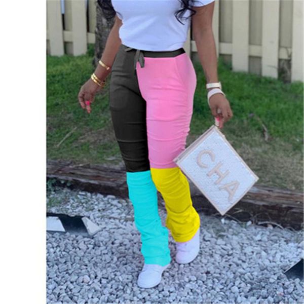 contrasting folds ladies pants fashion trend patchwork drawstring casual pants designer female autumn new fitness sports skinny trousers, Black;white
contrasting folds ladies pants fashion trend patchwork drawstring casual pants designer female autumn new fitness sports skinny trousers, Black;white