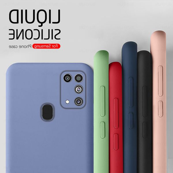 liquid silicone case galaxy shockproof precise soft cover for samsung galax m 31 31m samsun m31 coque fundas
liquid silicone case galaxy shockproof precise soft cover for samsung galax m 31 31m samsun m31 coque fundas