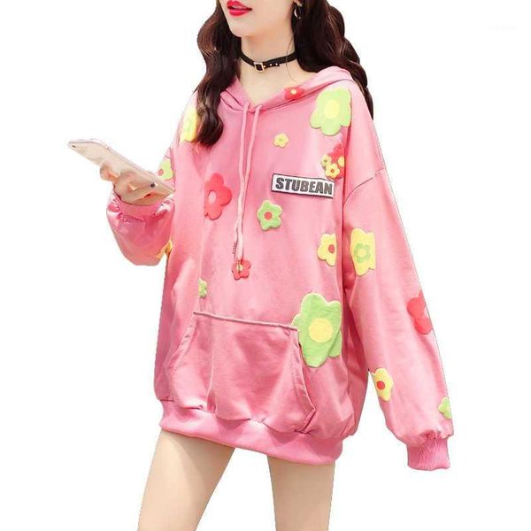 flower printing lavender pink sweatshirt autumn winter women kawaii loose long sleeves oversized hoodies xxl1, Black
flower printing lavender pink sweatshirt autumn winter women kawaii loose long sleeves oversized hoodies xxl1, Black