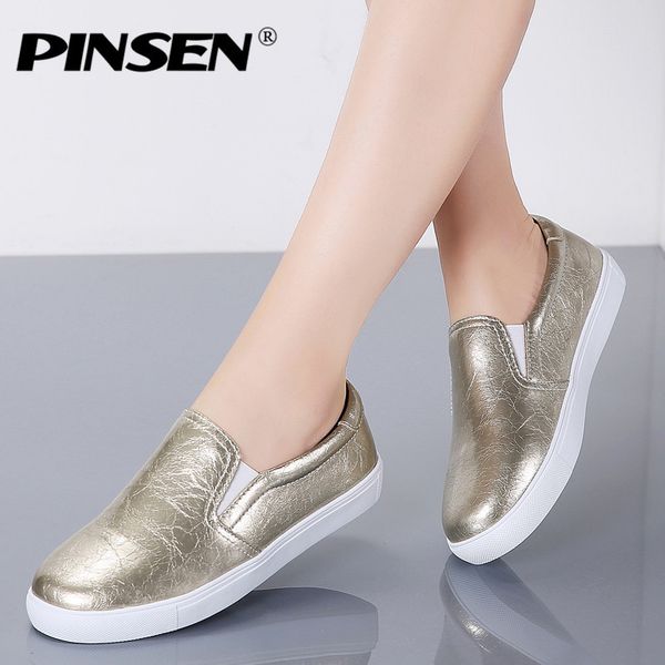 pinsen new autumn loafers women flats shoes genuine leather casual woman slip-on ballerina flats ladies lj200812, Black
pinsen new autumn loafers women flats shoes genuine leather casual woman slip-on ballerina flats ladies lj200812, Black