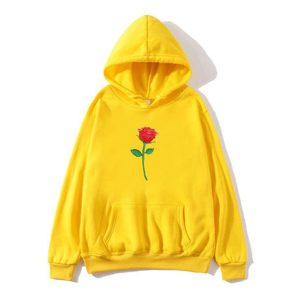 women's hoodies & sweatshirts rose printed women long sleeve casual autumn winter pullovers pockets street loose plus velvet, Black
women's hoodies & sweatshirts rose printed women long sleeve casual autumn winter pullovers pockets street loose plus velvet, Black