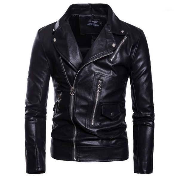 2020 new arrival motorcycle leather jacket men casual biker jacket slim fit zippers male faux leather jackets and coats m-5xl1, Black
2020 new arrival motorcycle leather jacket men casual biker jacket slim fit zippers male faux leather jackets and coats m-5xl1, Black