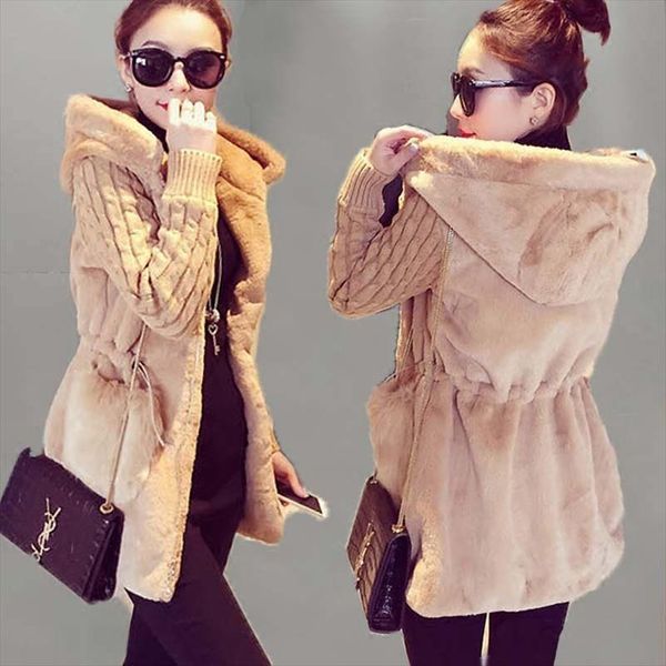 fashion faux fur coats women 2020 winter plus size s 4xl hooded classic outwear patchwork thick warm knitted jacket, Black
fashion faux fur coats women 2020 winter plus size s 4xl hooded classic outwear patchwork thick warm knitted jacket, Black