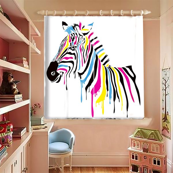 3d printed blackout curtains colored zebra animal pattern short curtains for children room thickened fabric kitchen curtains
3d printed blackout curtains colored zebra animal pattern short curtains for children room thickened fabric kitchen curtains