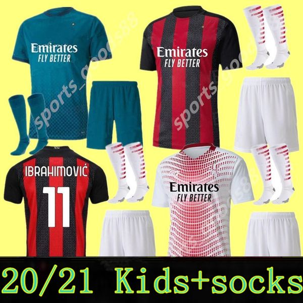 kids kit ac 2020 2021 milan ibrahimovic home away 3rd soccer jerseys 20 21 piatek paqueta theo rebic football shirts youth boys uniforms, Black;yellow
kids kit ac 2020 2021 milan ibrahimovic home away 3rd soccer jerseys 20 21 piatek paqueta theo rebic football shirts youth boys uniforms, Black;yellow