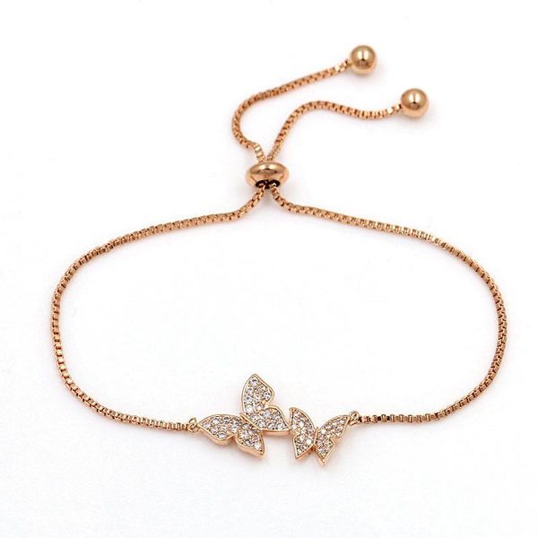 tiny trendy cubic zirconia crystal butterfly bracelet luxury cz stone rose gold adjustable bracelet for women jewelry s-l0003, Golden;silver
tiny trendy cubic zirconia crystal butterfly bracelet luxury cz stone rose gold adjustable bracelet for women jewelry s-l0003, Golden;silver