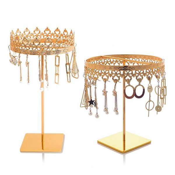 household crown jewelry display stand holder rack earring necklace organizer, Pink;blue
household crown jewelry display stand holder rack earring necklace organizer, Pink;blue