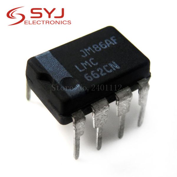 10pcs / lot lmc662ain lmc662cn lmc662 dip-8 in stock
10pcs / lot lmc662ain lmc662cn lmc662 dip-8 in stock