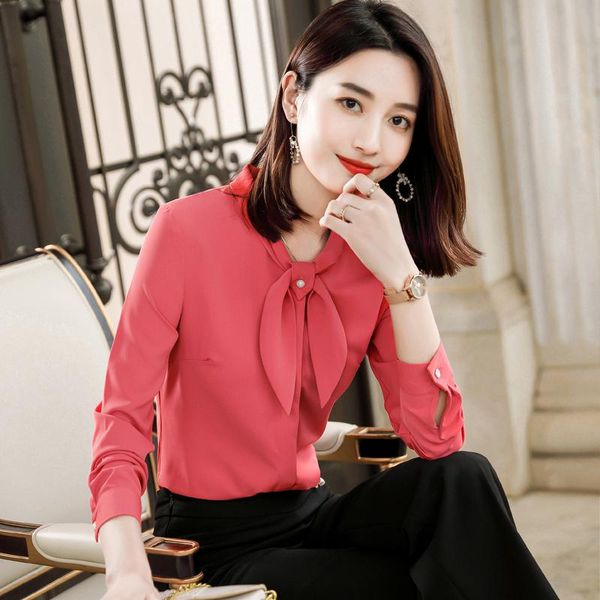 2021 women elegant slim business shirts all-match female long sleeve office ladies wear womens and blouses plus size s-5xl, White
2021 women elegant slim business shirts all-match female long sleeve office ladies wear womens and blouses plus size s-5xl, White