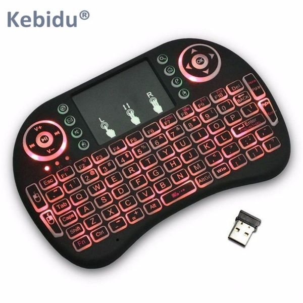 kebidumei i8 keyboard backlit english russian air mouse 2.4ghz wireless keyboard touchpad handheld for tv box android x96
kebidumei i8 keyboard backlit english russian air mouse 2.4ghz wireless keyboard touchpad handheld for tv box android x96