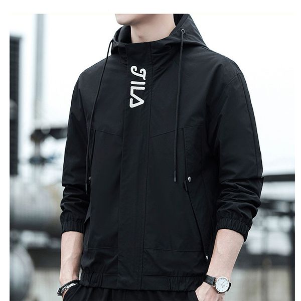 korean version of men's autumn new casual jacket fashion all-match youth hooded slim jacket, Black;brown
korean version of men's autumn new casual jacket fashion all-match youth hooded slim jacket, Black;brown