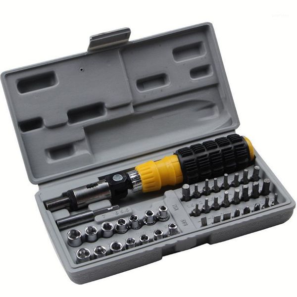 41pcs/set multifunction screwdriver tiool kit socket wrench household hand tools screw driver repair screwdriver set hand tool1
41pcs/set multifunction screwdriver tiool kit socket wrench household hand tools screw driver repair screwdriver set hand tool1