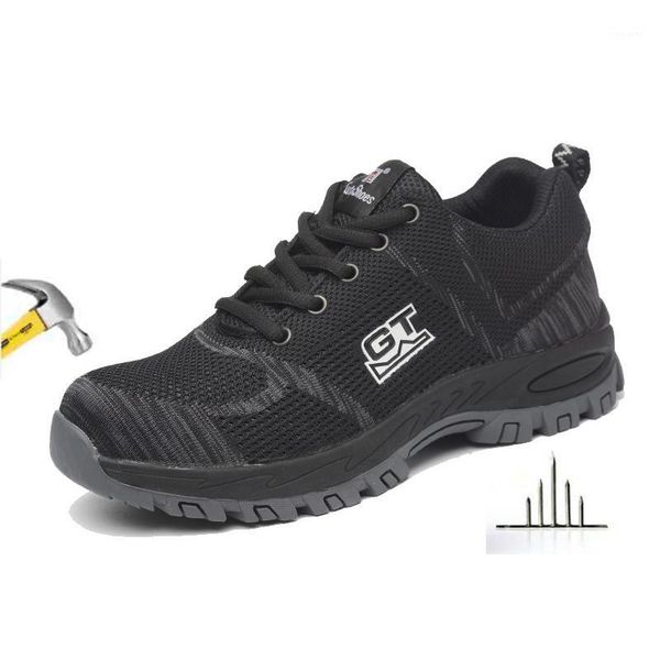 new men's steel toe caps breathable safety work shoes outdoor non-slip steel piercing shoes safety protection construction boots1, Black
new men's steel toe caps breathable safety work shoes outdoor non-slip steel piercing shoes safety protection construction boots1, Black