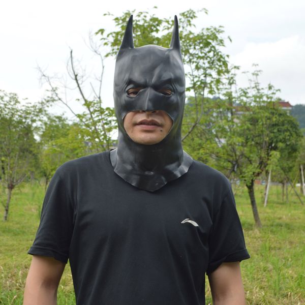 wxybu партия клоун герой битой темный рыцарь карнавал партия клоун латекс герой маска латекс темный рыцарь: маска карнавальная летучая umtgc