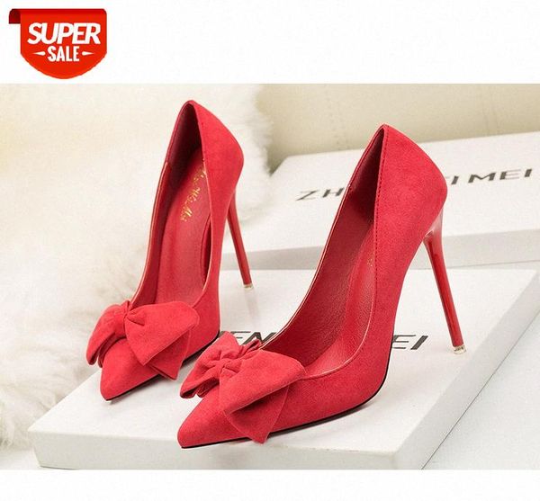 2019 new women pumps high heels 11cm ladies butterfly-knot shallow slip on pointed toe office shoes female wedding shoe footwer #1t25, Black
2019 new women pumps high heels 11cm ladies butterfly-knot shallow slip on pointed toe office shoes female wedding shoe footwer #1t25, Black