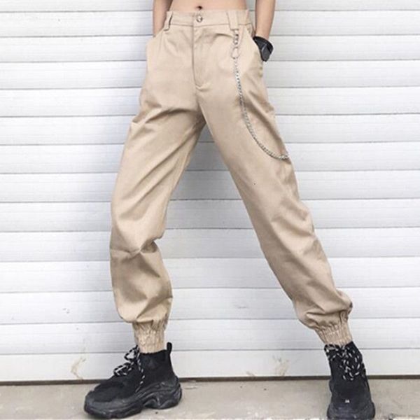 new high streetwear 2021 cargo (with current) solid fashion ankle loose length jogger female pants q5ax, Black;white
new high streetwear 2021 cargo (with current) solid fashion ankle loose length jogger female pants q5ax, Black;white