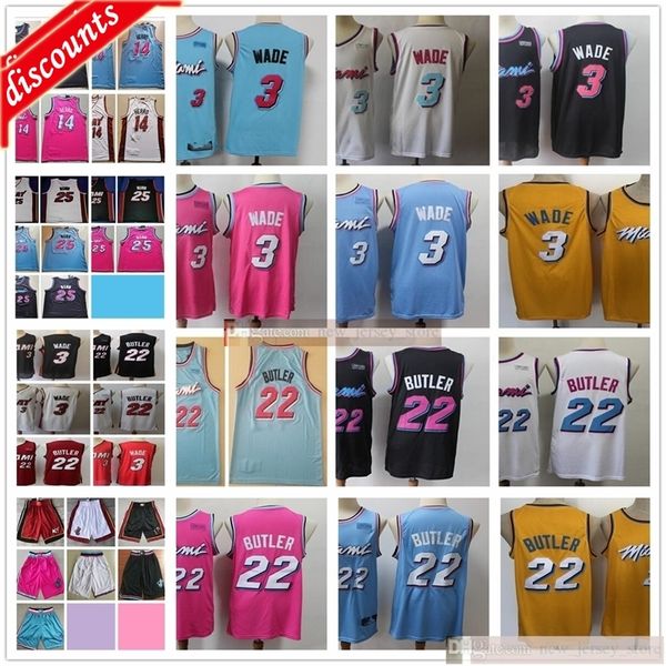2020 new basketball 3 dwyane 22 jimmy wade butler jerseys 25 kendrick 14 tyler nunn herro pink white black city blue jerseys, Black;red
2020 new basketball 3 dwyane 22 jimmy wade butler jerseys 25 kendrick 14 tyler nunn herro pink white black city blue jerseys, Black;red