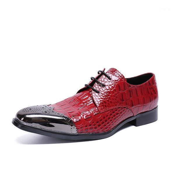 brock hand-carved red square head business casual men's leather shoes iron head british wind trend leather shoes1, Black
brock hand-carved red square head business casual men's leather shoes iron head british wind trend leather shoes1, Black