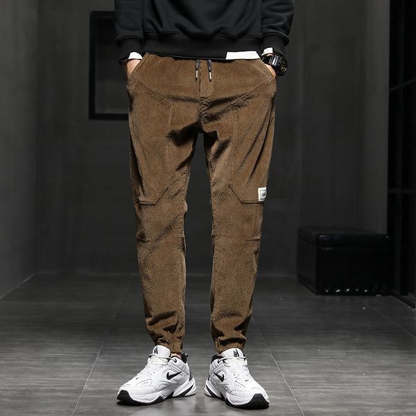 autumn and winter new men's loose elastic waist trend corduroy casual pants (sofa background) generation, Black
autumn and winter new men's loose elastic waist trend corduroy casual pants (sofa background) generation, Black