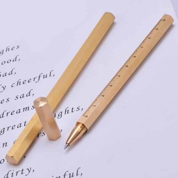 gel pens handcraft hexagonal brass marker signature pen scale office home stationery1
gel pens handcraft hexagonal brass marker signature pen scale office home stationery1