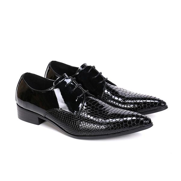 christia bella classic black man fish scale pattern real leather oxfords shoes pointed toe formal men's lace up brogue shoes
christia bella classic black man fish scale pattern real leather oxfords shoes pointed toe formal men's lace up brogue shoes