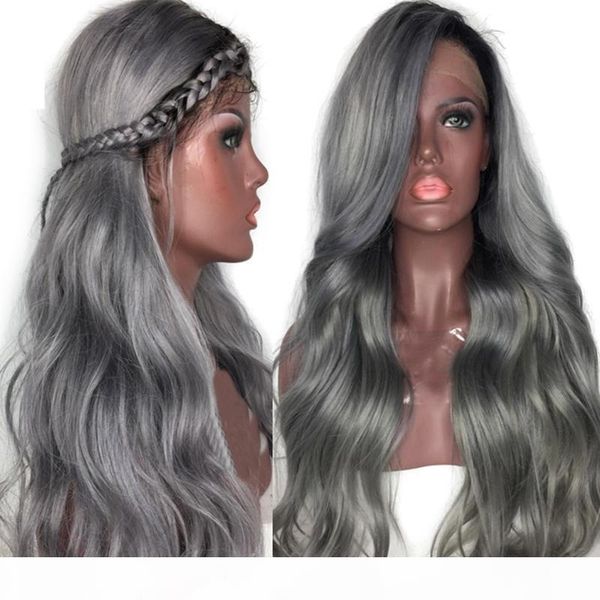ombre t1b grey wavy peruvian virgin hair unprocessed 150% density full lace human hair wigs for black women bleached knots lace front wigs, Black;brown
ombre t1b grey wavy peruvian virgin hair unprocessed 150% density full lace human hair wigs for black women bleached knots lace front wigs, Black;brown
