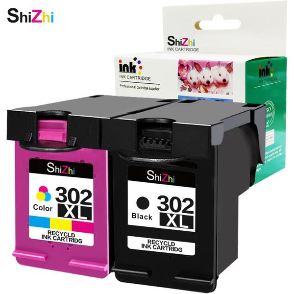 shizhi 302xl remanufactured cartridge replacement for 302 302 xl ink cartridge for deskjet 1110 1111 1112 2130 2131 printer
shizhi 302xl remanufactured cartridge replacement for 302 302 xl ink cartridge for deskjet 1110 1111 1112 2130 2131 printer