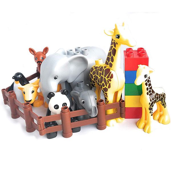 blocks duploe big animal size diy building accessories figures lion panda compatible with duploed toys for children kids gifts
blocks duploe big animal size diy building accessories figures lion panda compatible with duploed toys for children kids gifts