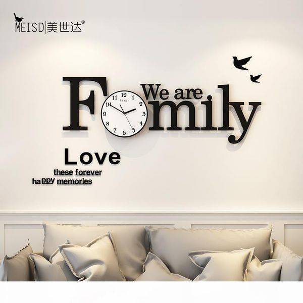 family shape silent acrylic large decorative diy wall clock modern design living room home decoration wall watch stickers
family shape silent acrylic large decorative diy wall clock modern design living room home decoration wall watch stickers
