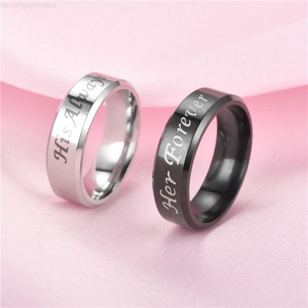 her stainless letter forever his steel always band ring women mens love rings fashion jewelry will and sandy gift, Silver
her stainless letter forever his steel always band ring women mens love rings fashion jewelry will and sandy gift, Silver