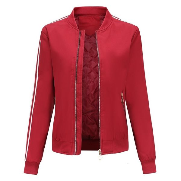 new autumn fashion bomber casual stand collar thin short coat solid color straight long sleeve female jacket
new autumn fashion bomber casual stand collar thin short coat solid color straight long sleeve female jacket