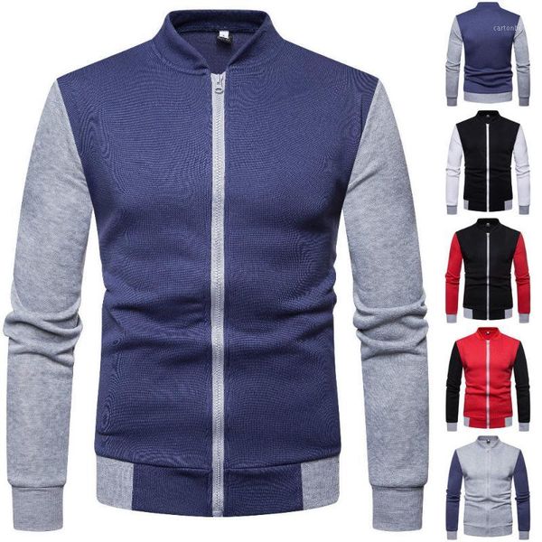 men's sweaters men zip up casual elastic sweater coat jacket outwear jogger zipper autumn winter sweatercoat1, White;black
men's sweaters men zip up casual elastic sweater coat jacket outwear jogger zipper autumn winter sweatercoat1, White;black