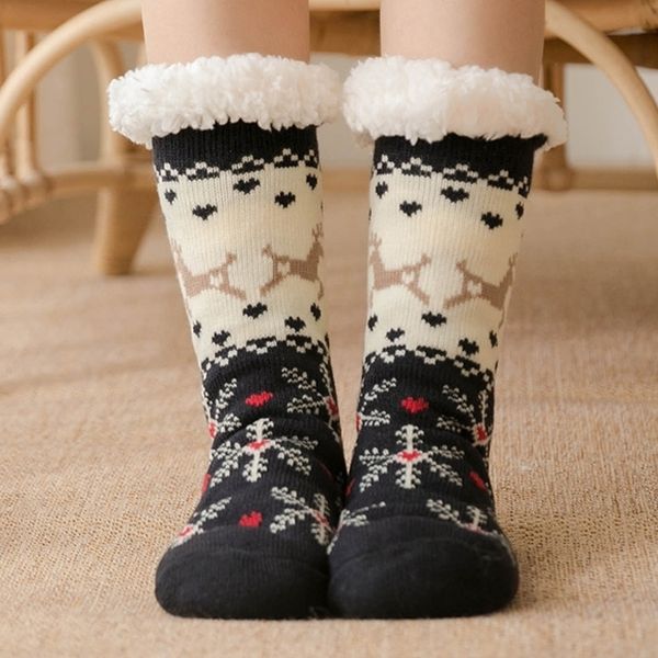 women's slippers warm sock with fur short plush slippers indoor cartoon slippers home soft bedroom shoes for woman y201026, Black
women's slippers warm sock with fur short plush slippers indoor cartoon slippers home soft bedroom shoes for woman y201026, Black