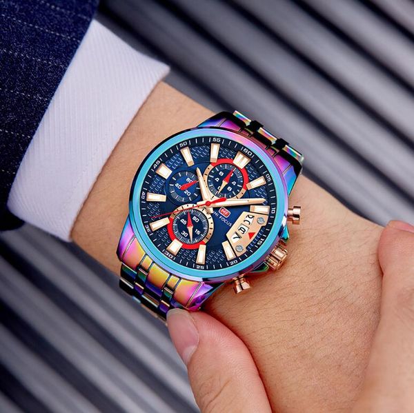 speical time 2021 fashion sports stainless steel band watches for man new chronograph waterproof wristwatch relogio masculino, Slivery;brown
speical time 2021 fashion sports stainless steel band watches for man new chronograph waterproof wristwatch relogio masculino, Slivery;brown