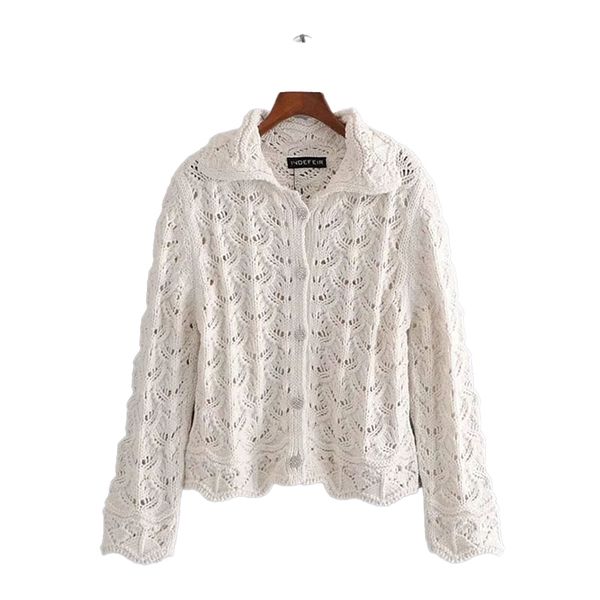 2021 women new fashion girlhood simplicity beautiful button decoration hollowing out sweater female lapel long sleeves cardigan wsq2, White;black
2021 women new fashion girlhood simplicity beautiful button decoration hollowing out sweater female lapel long sleeves cardigan wsq2, White;black